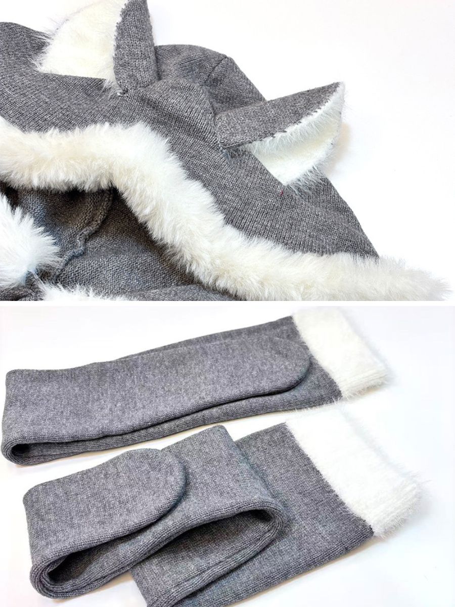 Gray Mrs Wolf Costume