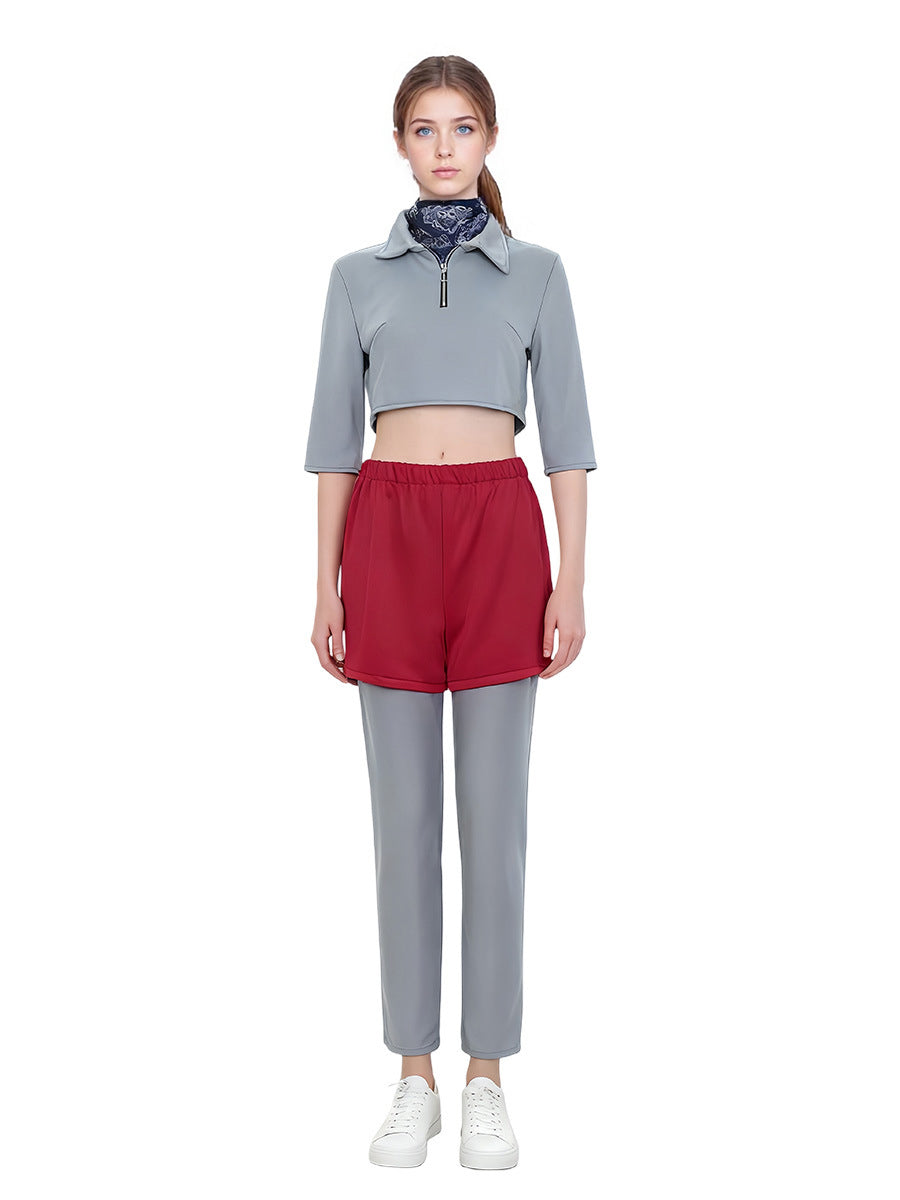 80s Retro Sportswear Outfit