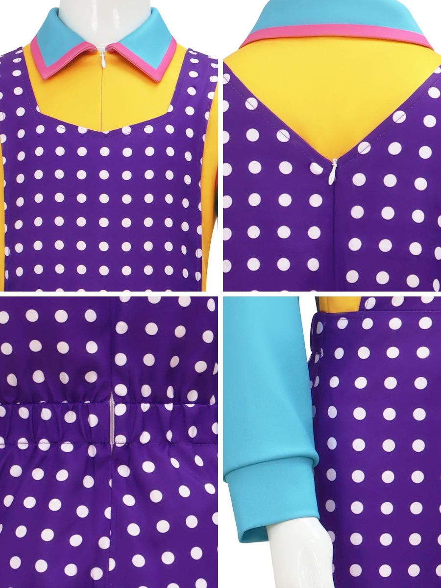 Kids Polka Dot Jumpsuit Costume