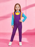 Kids Polka Dot Jumpsuit Costume