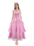 Pink Witch Sequins Top and Tulle Skirt