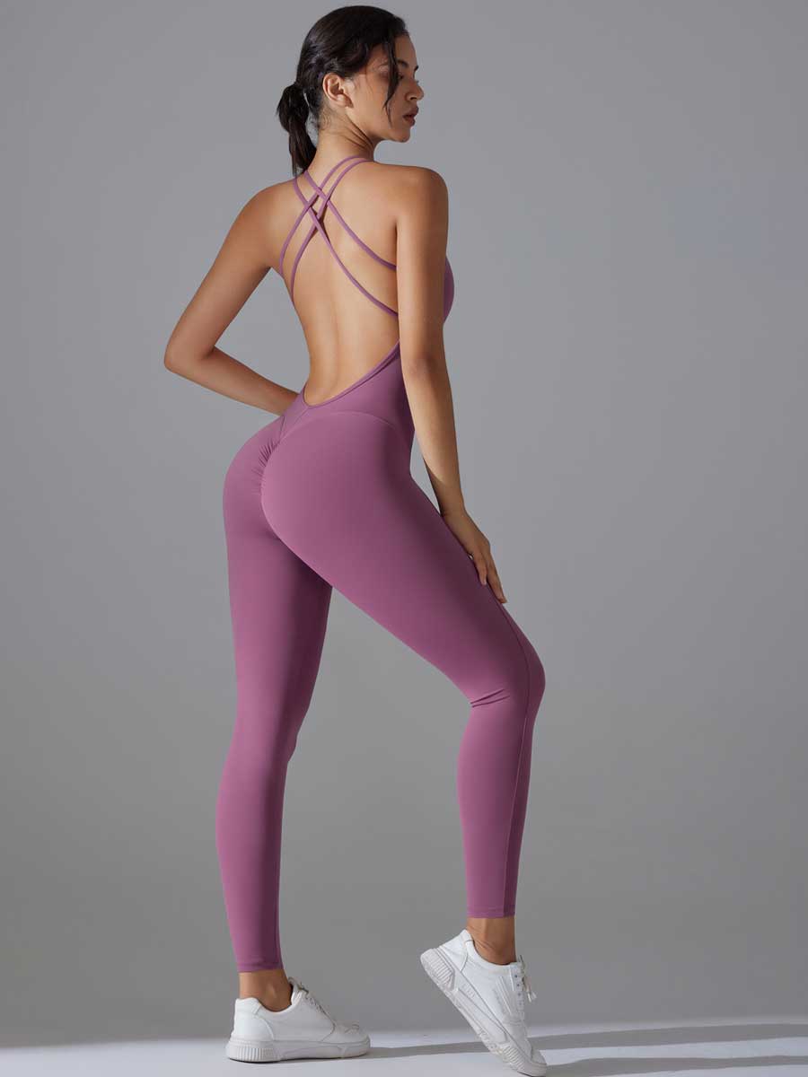 Yoga Workout Full Length Jumpsuit
