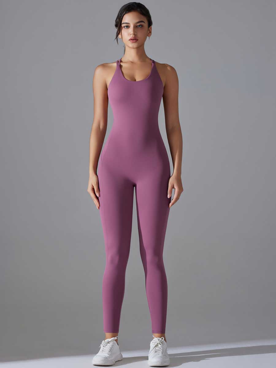 Yoga Workout Full Length Jumpsuit