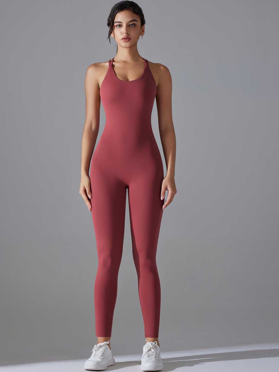 Yoga Workout Full Length Jumpsuit