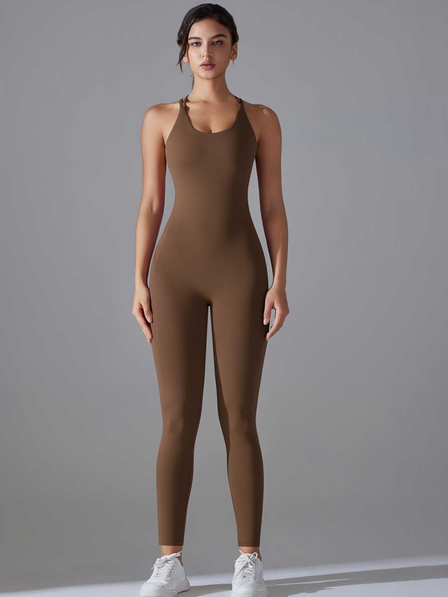 Yoga Workout Full Length Jumpsuit