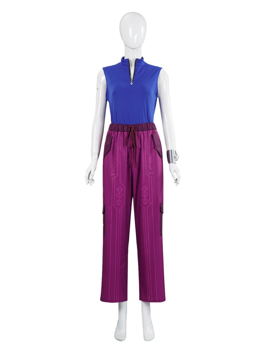 Girls 2-Piece Alien Girl Cosplay Outfit