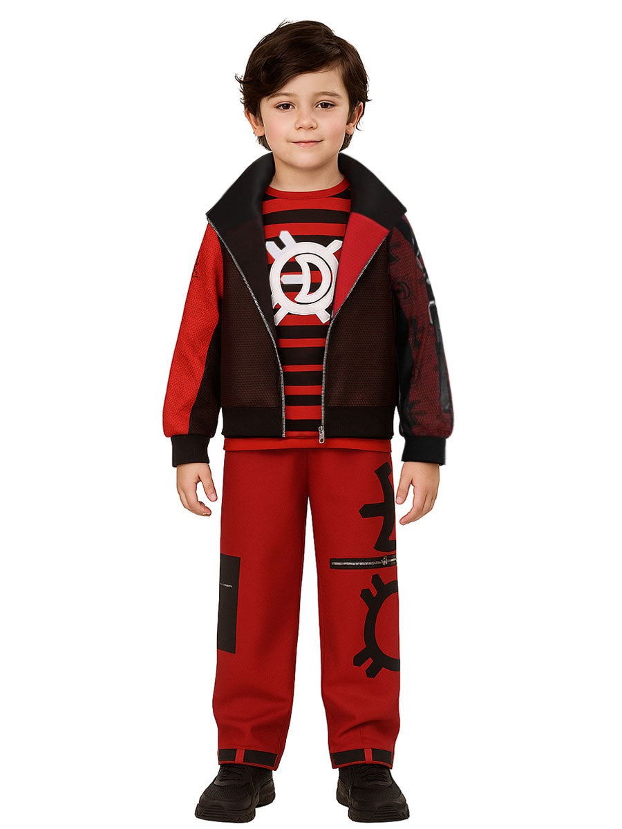 Boys 3-Piece Vampire Long Sleeve Costume